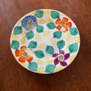 Vintage small 6 in flowered plate phoenix china